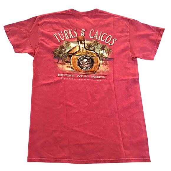 Blue 84 T-Shirt Turks & Caicos British West Indies Medium - Picture 3 of 4